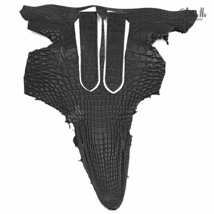 Cinturino in pelle di alligatore Cartier Santos 100 245 mm 23 mm 20 mm