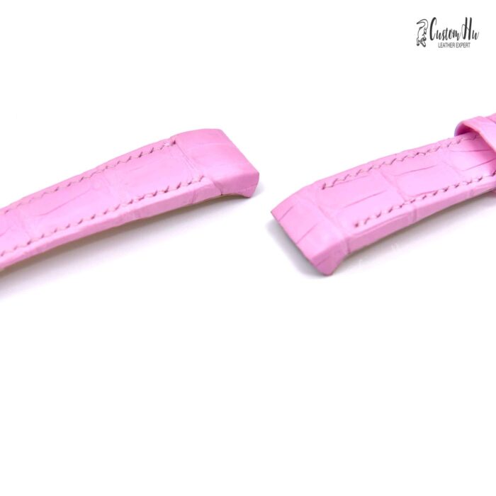 Franck Muller Bracelete Vanguard Bracelete em pele de aligátor de 20 mm