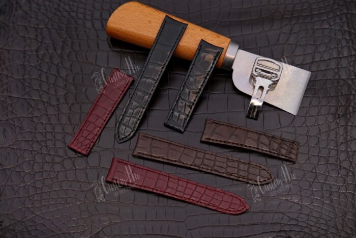 Cartier Tank Americaine Strap 20mm 18mm 16mm Alligator leather strap
