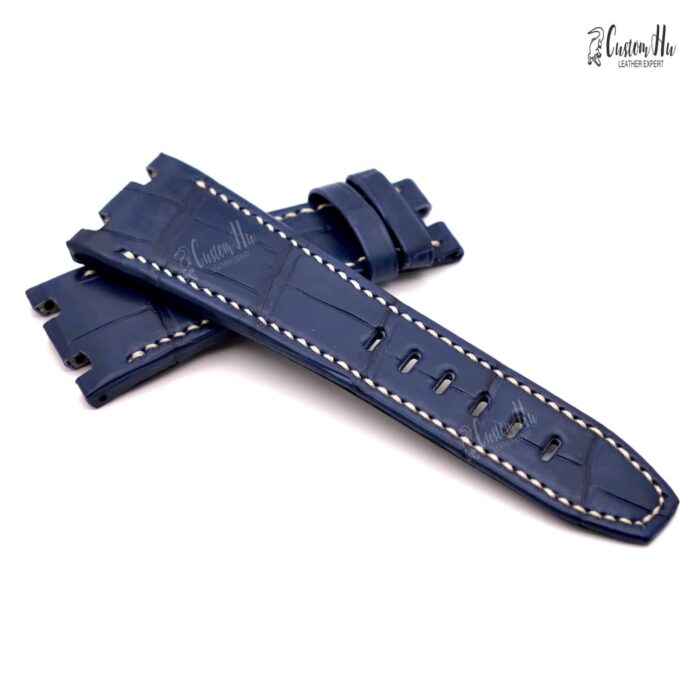 Cinturino AP Royal Oak 28mm Superficie del cinturino in pelle di alligatore diametro 42mm