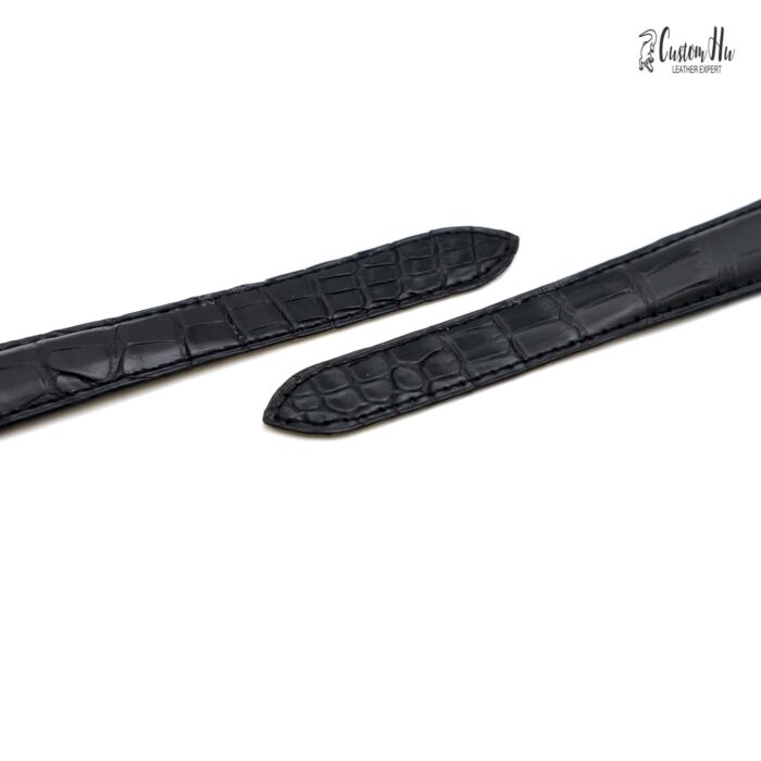 Cartier Rotonde de strap 23mm 22mm21mm 20mm Cinturino in pelle di alligatore