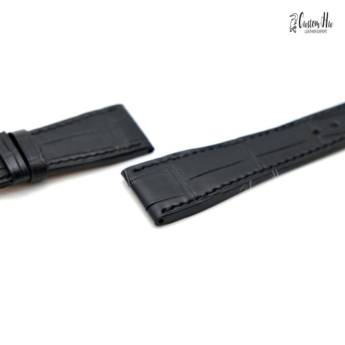 IWC IW376204 Bracelet de montre 24 mm Bracelet en cuir d'alligator