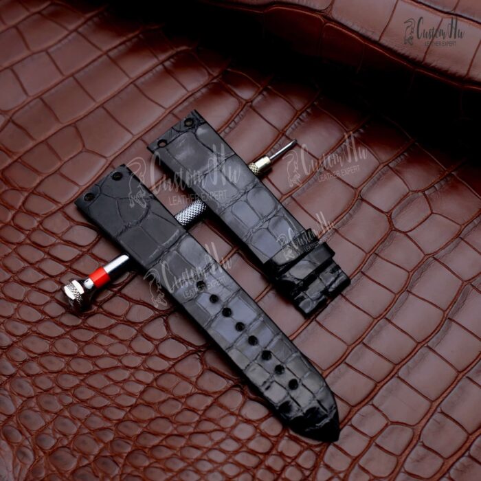 Piaget Limelight G0A32096 Rem 20 mm alligator läderrem