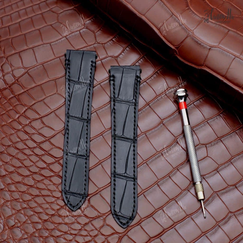 Cartier Santos leather strap