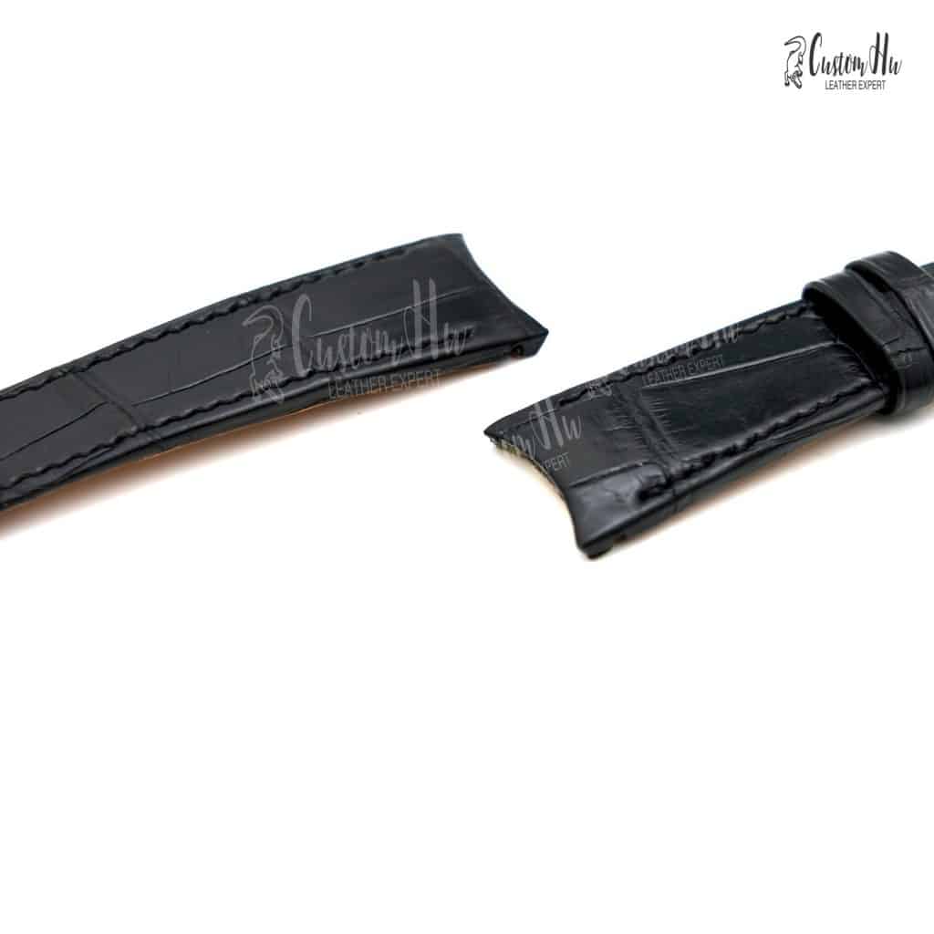 Bvlgari 102043 Bracelete 23mm Bracelete de couro de jacaré