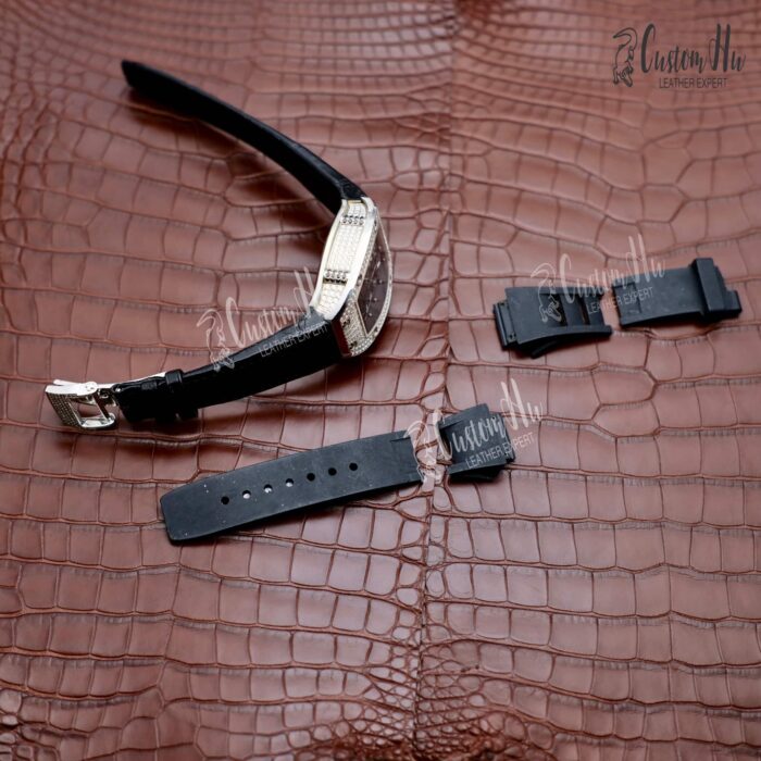 Richard Mille RM010 Rem 26mm Alligator Läderrem
