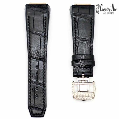 Richard Mille RM010 Armband klockarmband Richard Mille RM010 Armband 26mm Alligator Läderrem