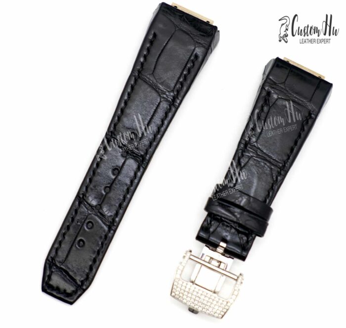 Bracelet Richard Mille RM010 Bracelet en cuir d'alligator 26 mm