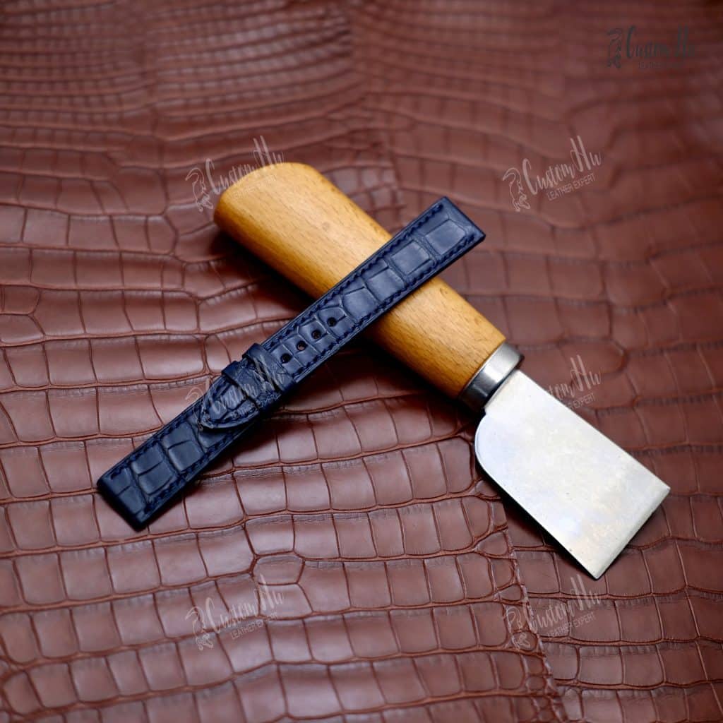 Cinturino Chopard Happy Sport 15 mm Cinturino in pelle di alligatore da 18 mm