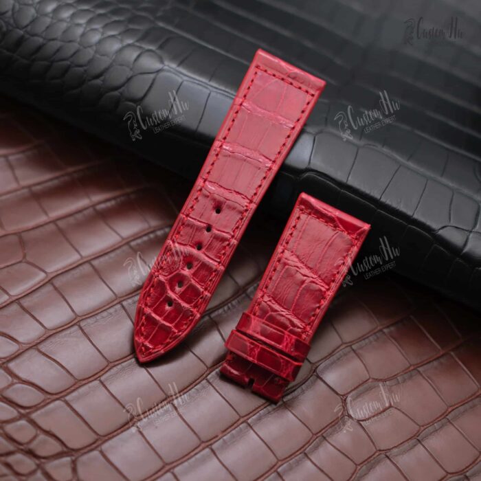 Franck Muller Long Island Strap 22mm 18mm Alligator leather strap