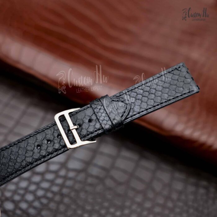 Apple Watch Snakeskin Strap 24mm 22mm Bracelet en cuir de luxe