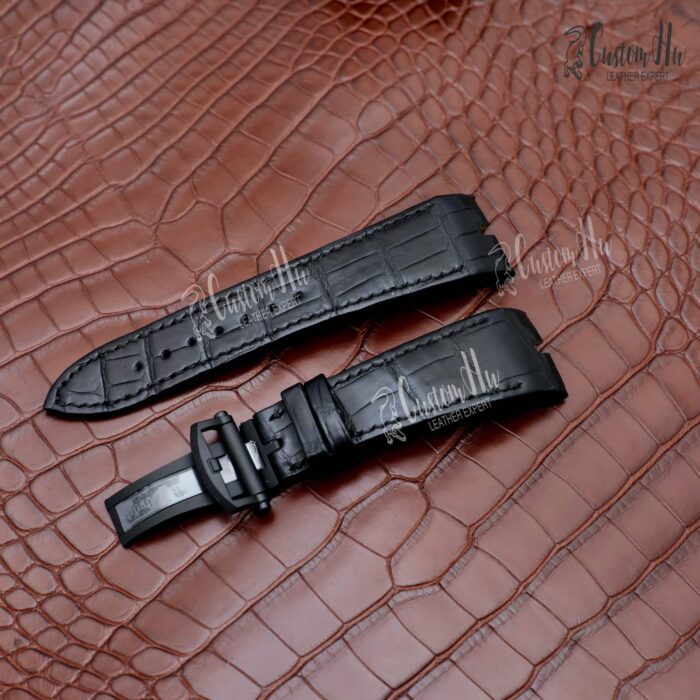 Bracelet RogerDubuis Excalibur DBEX0422 Bracelet en cuir d'alligator 25 mm
