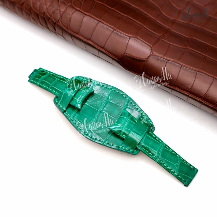 Rolex Submariner Date Strap 20mm Cinturino in pelle di alligatore