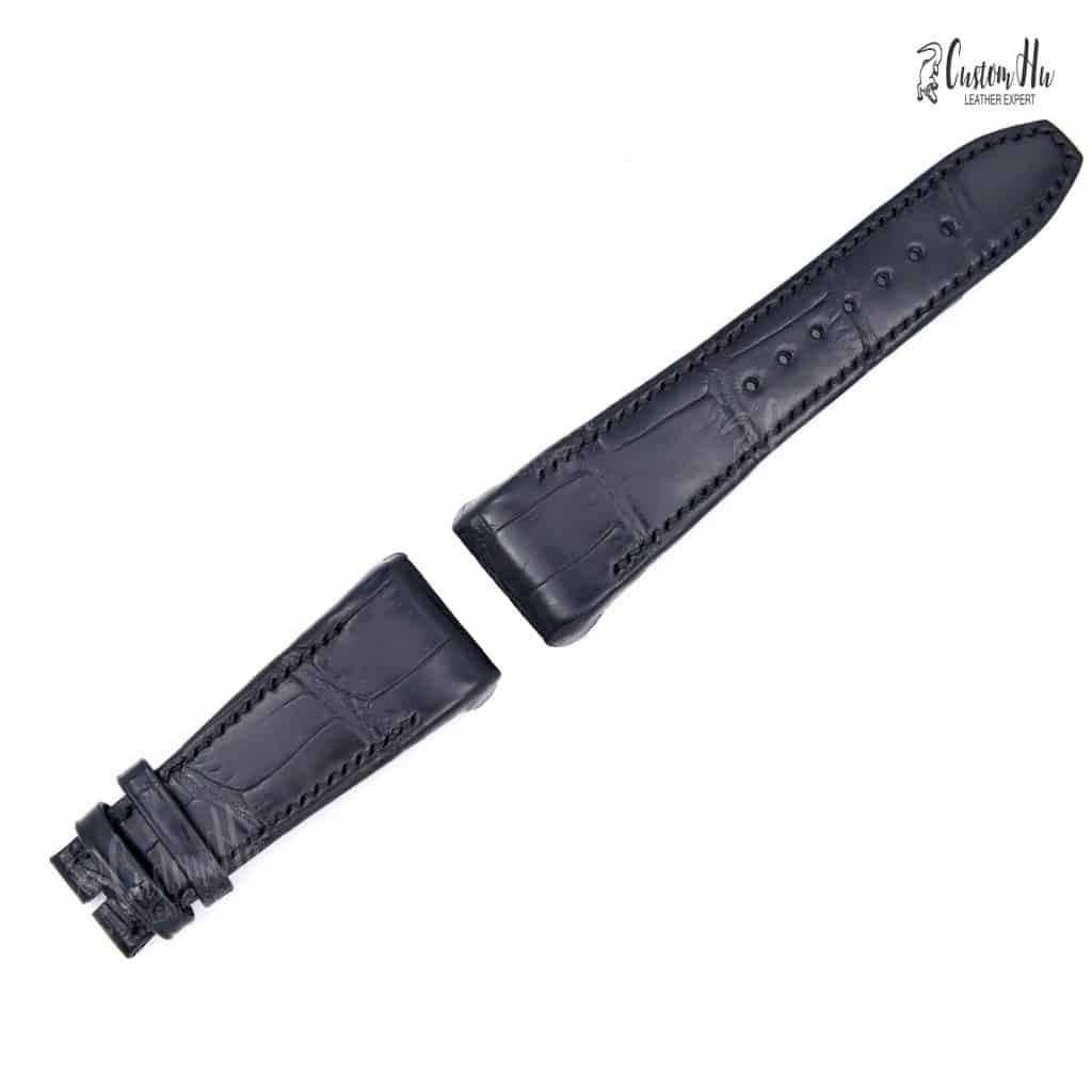 Bracelet de montre FranckMuller Vanguard v45 v41 v23 Bracelet en cuir d'alligator