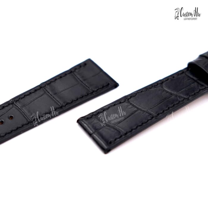 Kompatibel mit Hermès Heure H-Armband 20 mm echtes Alligatorleder