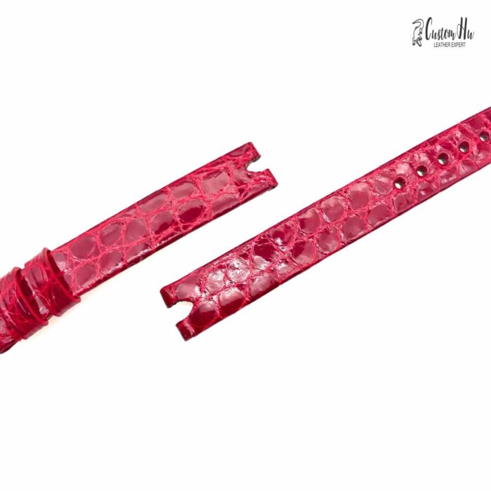 Omega DeVillePrestige Armband 12 mm Alligatorlederarmband