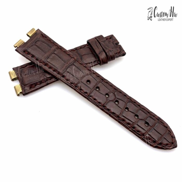 Piaget Polo Bracelet automatique Bracelet en cuir d'alligator 21 mm