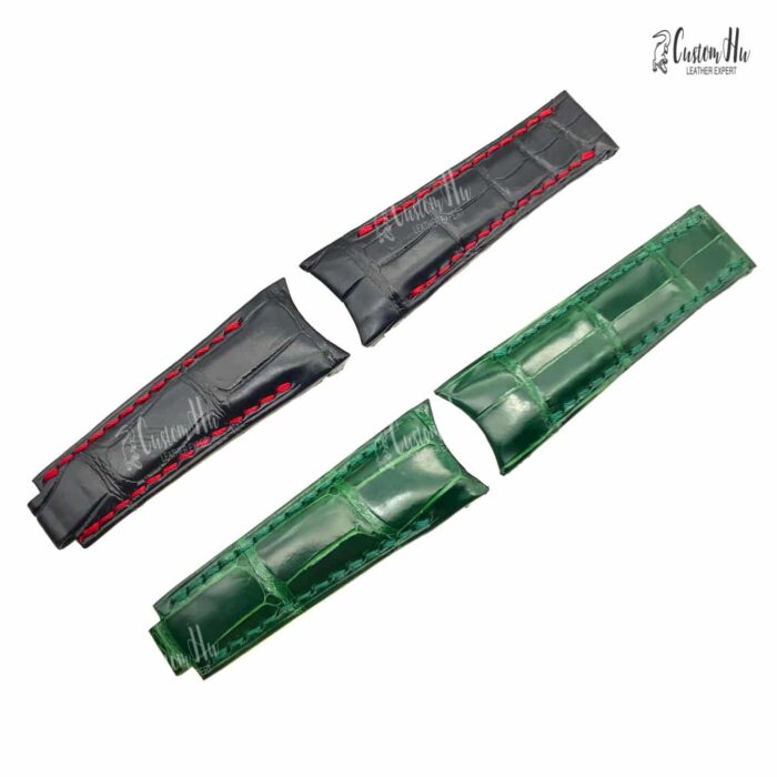 Rolex Submariner Date Strap 20mm Cinturino in pelle di alligatore