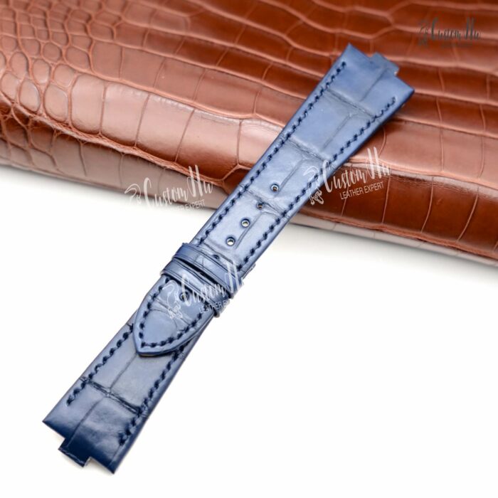 Bracelet VacheronConstantin Overseas 47040 Bracelet en cuir d'alligator 24 mm