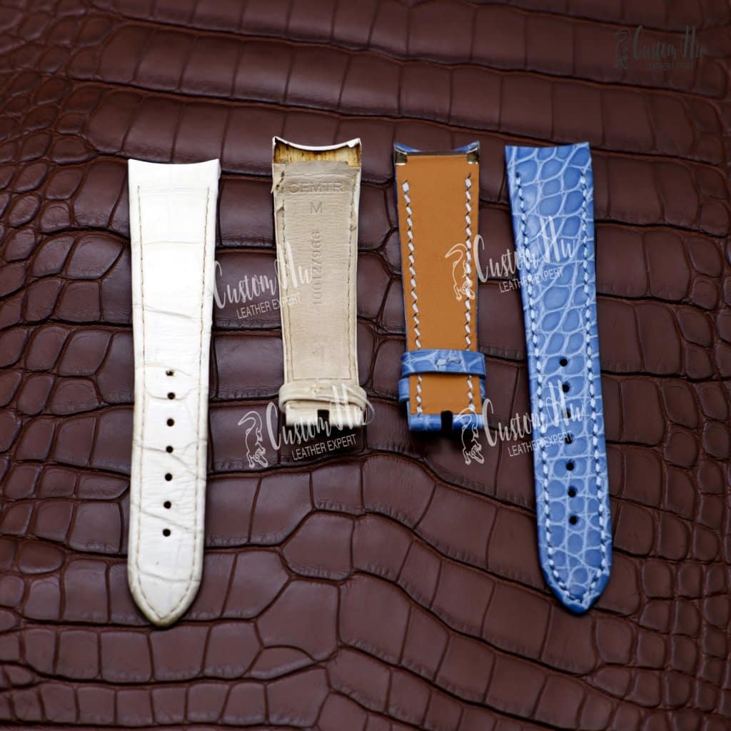Bracelet Bulgari BBL33WSL12 Bracelet en cuir alligator de luxe 20 mm