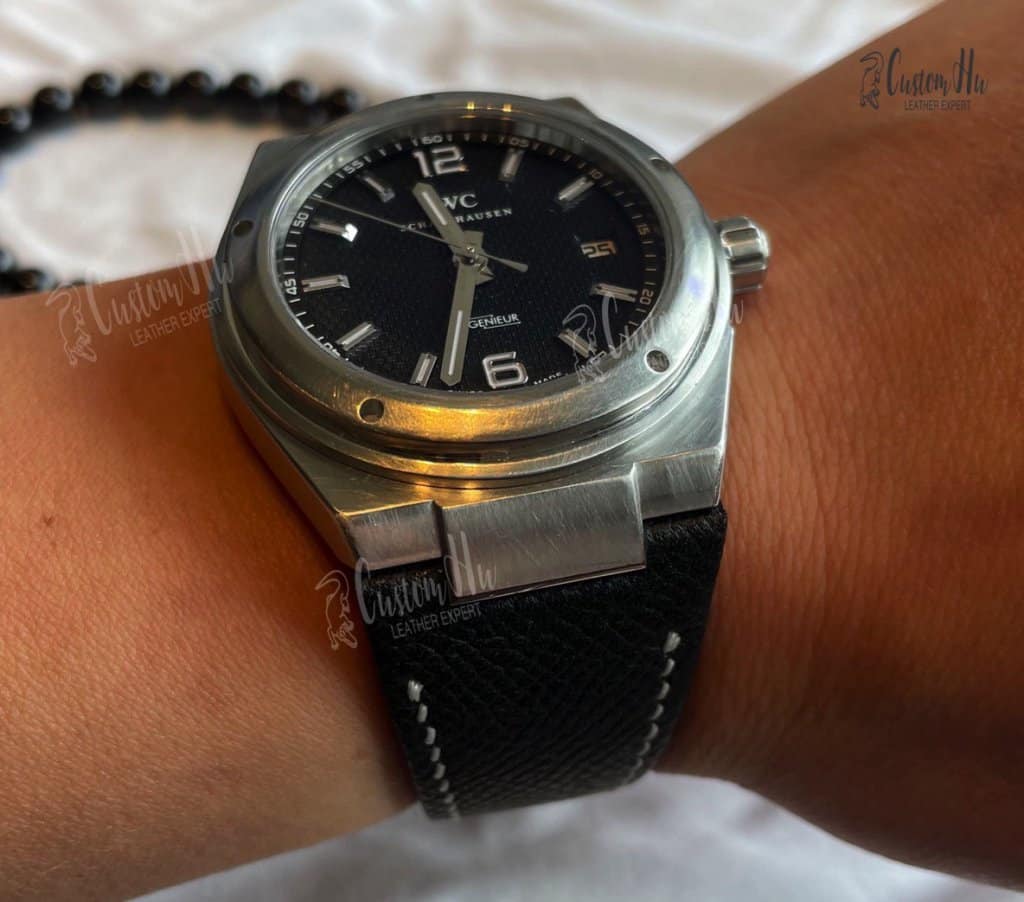 IWC Ingenieur Strap 322701 γνήσιο δέρμα 28mm