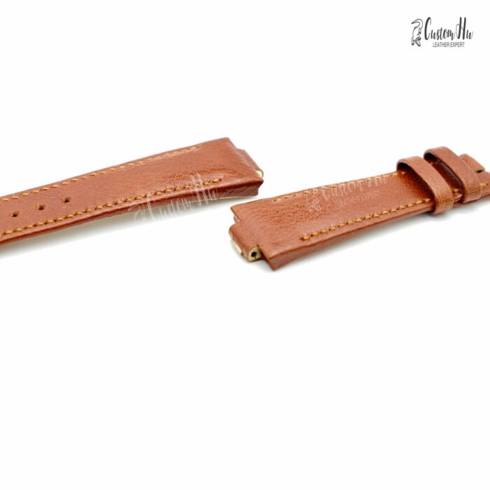 Bracelet Ulysse Nardin Marine 23mm cuir véritable