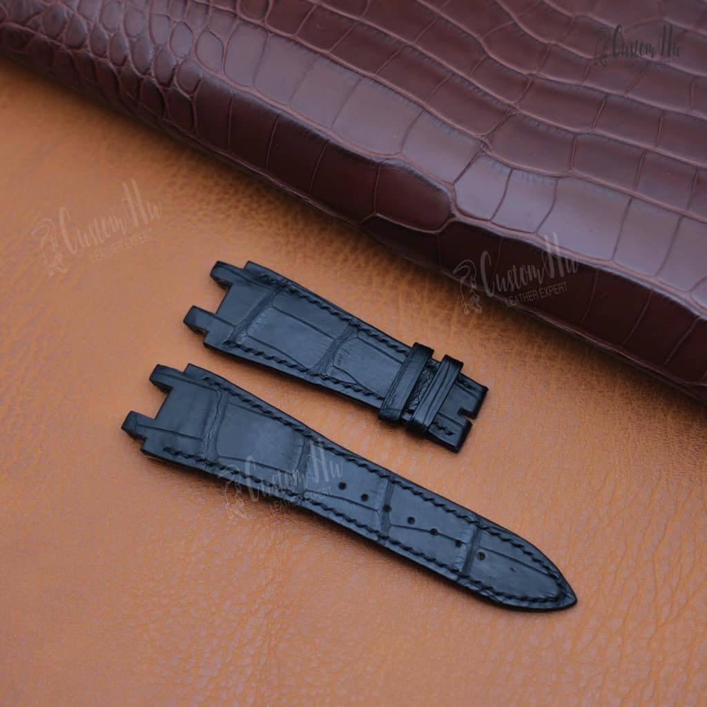 Cinturino UlysseNardin El Toro Cinturino in pelle di alligatore da 26 mm