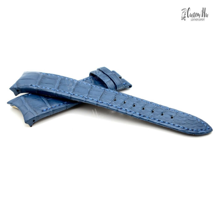 Blancpain Fifty Fathoms Strap 23mm Bracelet en cuir d'alligator