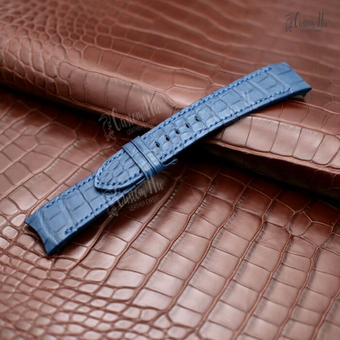 Blancpain Fifty Fathoms Armband 23 mm Alligatorlederarmband