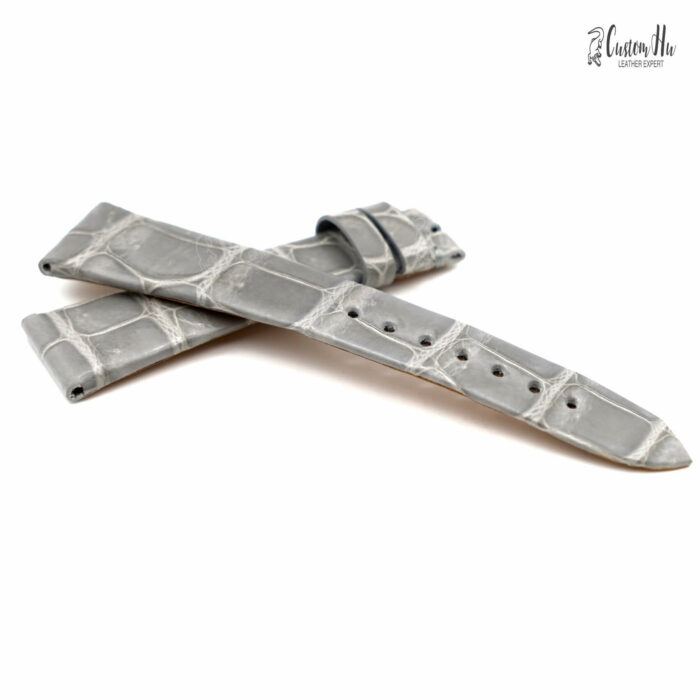 Cinturino per orologio Piaget Limelight G0A39189 18mm in pelle di alligatore