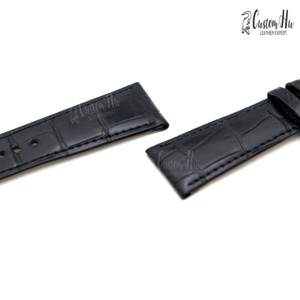 Cartier Tank Divan Armband 24 mm Alligatorlederarmband