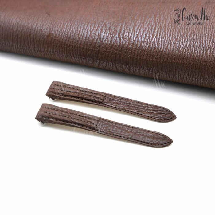 Kompatibel med Cartier Roadster strap series 20mm 19mm Shark skin rem