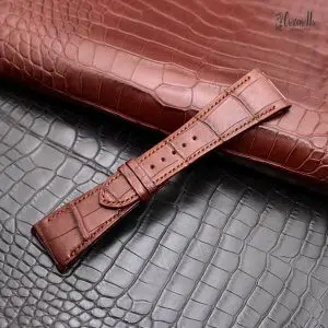 Compatible with Bulgari Octo 103068 strap 30mm Alligator Leather strap