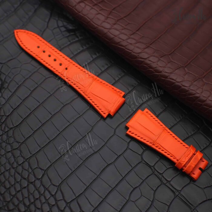 Compatibile con cinturino in alligatore Audemars Piguet Royal Oak Strap 28mm