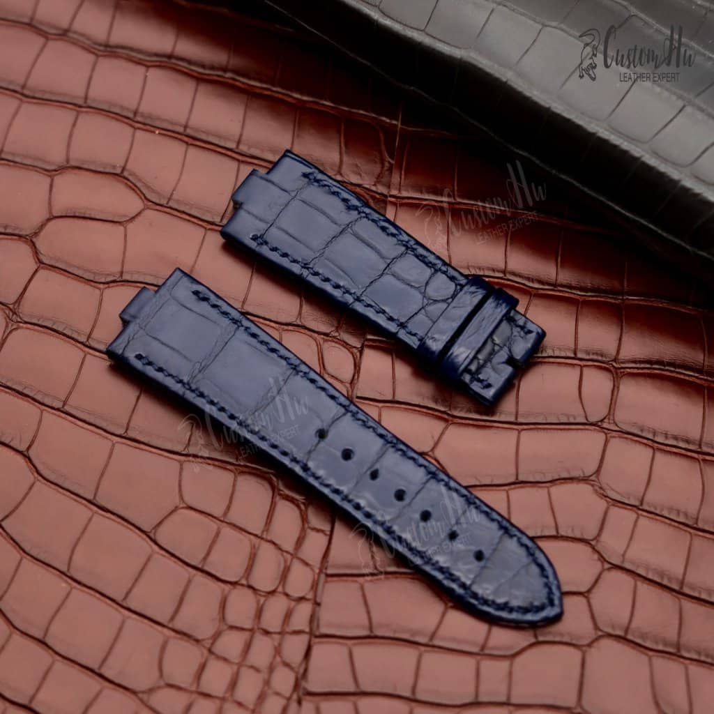 Vacheron Constantin Overseas Strap 25mm 24mm Alligator leather strap