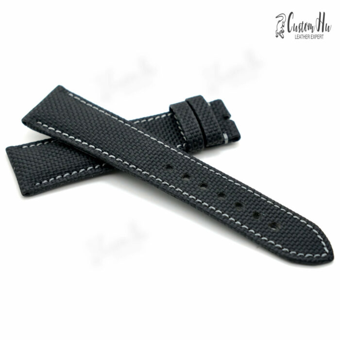 Compatibile con cinturino Blancpain Fifty Fathoms 23mm Nylon Microfibe