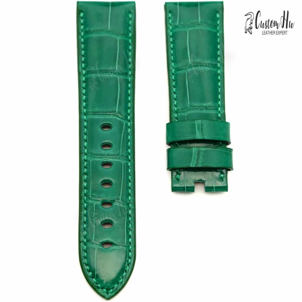 Kompatibel mit Panerai Radiomir 1940 Armband 24 mm Alligatorlederarmband