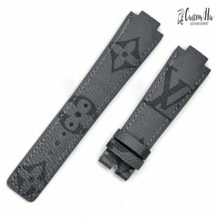 Kompatibel med Louis Vuitton klockarmband 21mm läderband
