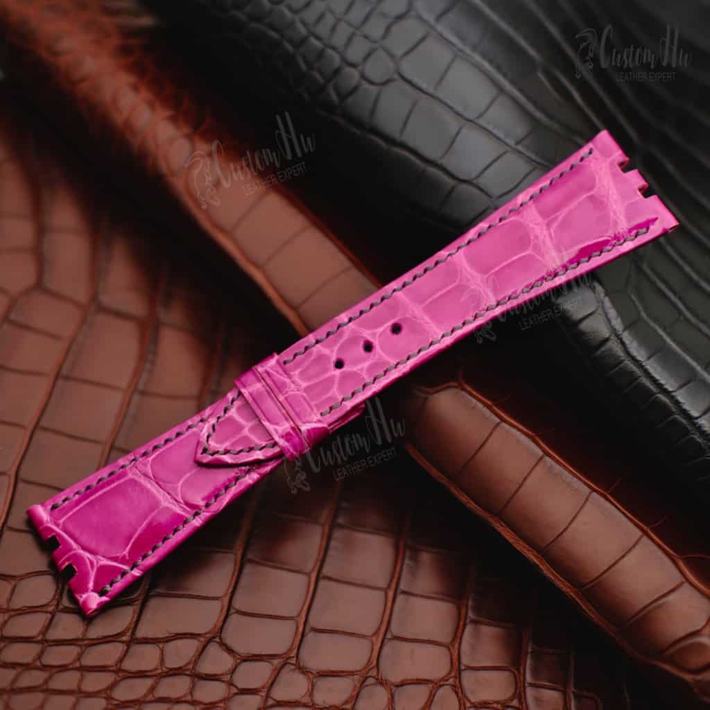 Ein LangeSöhne Odysseus-Armband, 26 mm Alligatorlederarmband