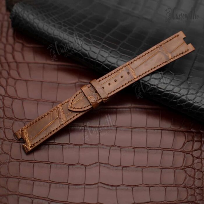 kompatibles Cartier Ballon Blanc-Armband 20 mm Alligatorband