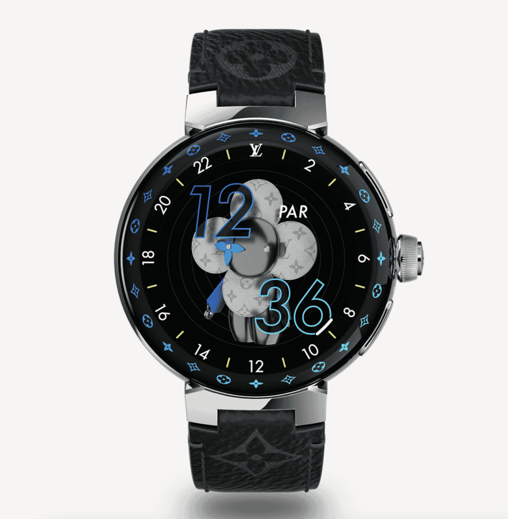 Compatibel met Louis Vuitton horlogeband 21 mm leren band