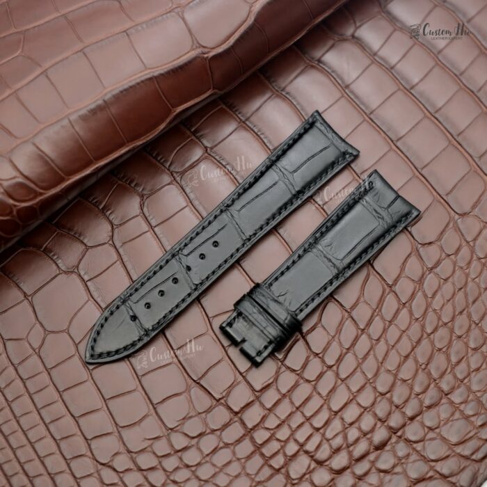 Cinturino Jaeger LeCoultre Master Ultra Cinturino in pelle di alligatore da 21 mm