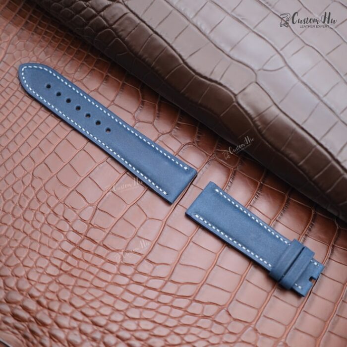 Bracelete Blancpain Fifty Fathoms Bracelete de couro de crocodilo 23mm
