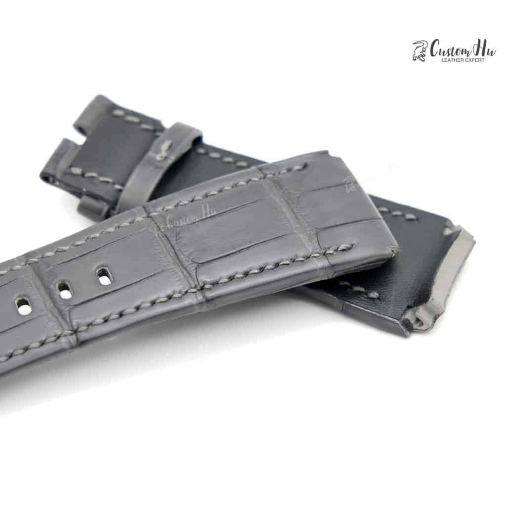 Bracelet Zenith defy el primero 21 Bracelet en cuir d'alligator 27 mm