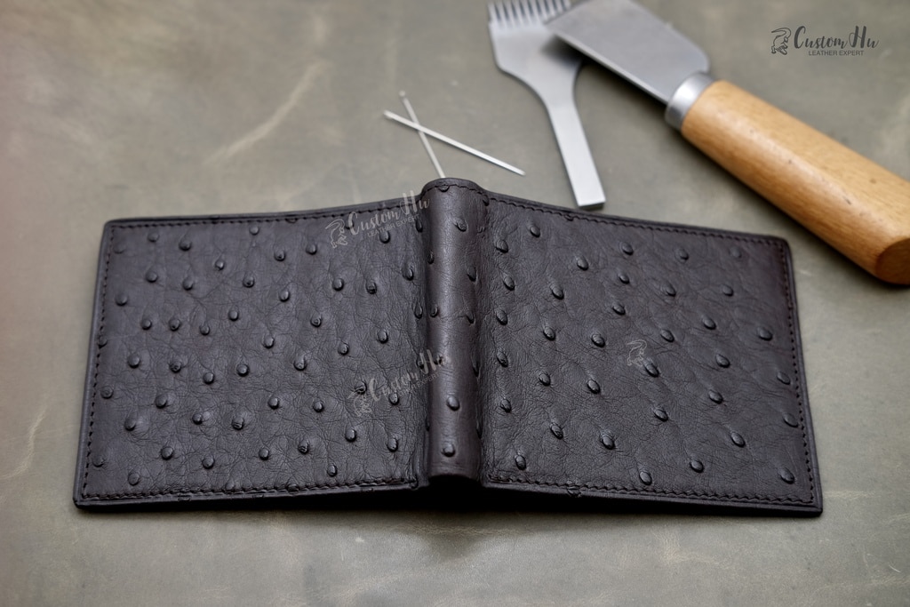 Ostrich Leather Wallet