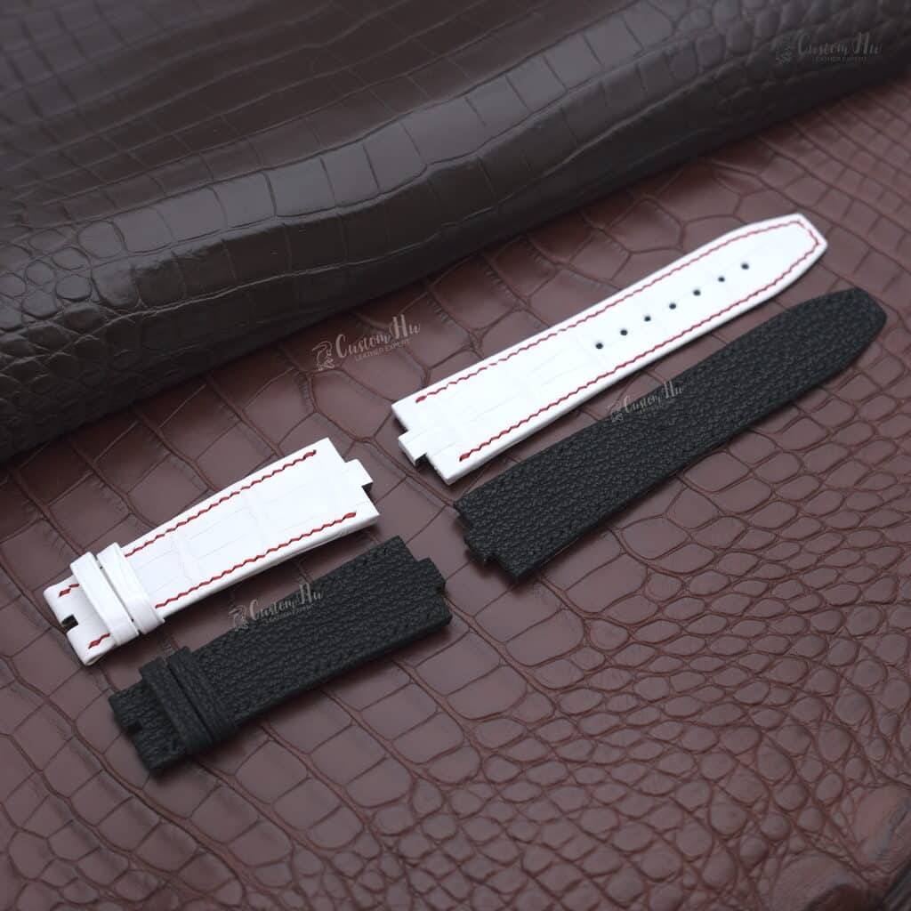 Bracelet VacheronConstantin Overseas Bracelet Vacheron Constantin Overseas 25mm 24mm Bracelet cuir alligator