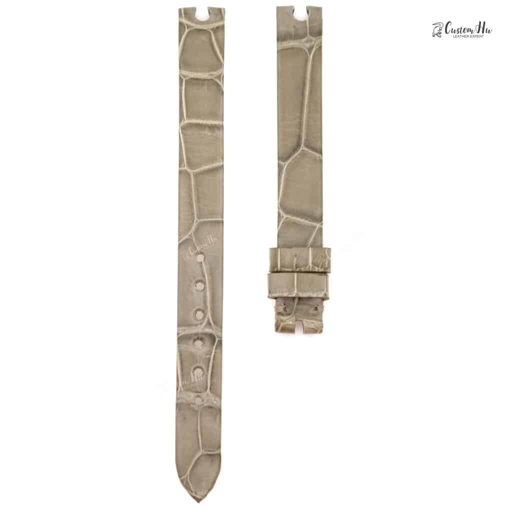 Chopard Happy Diamonds-Armband, kompatibel mit Chopard Happy Diamonds-Armband, 10 mm Alligatorlederarmband