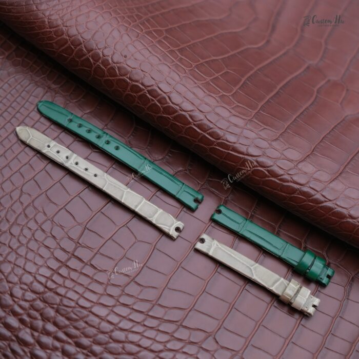 Compatibile con cinturino in alligatore Chopard Happy Diamonds Strap 10mm