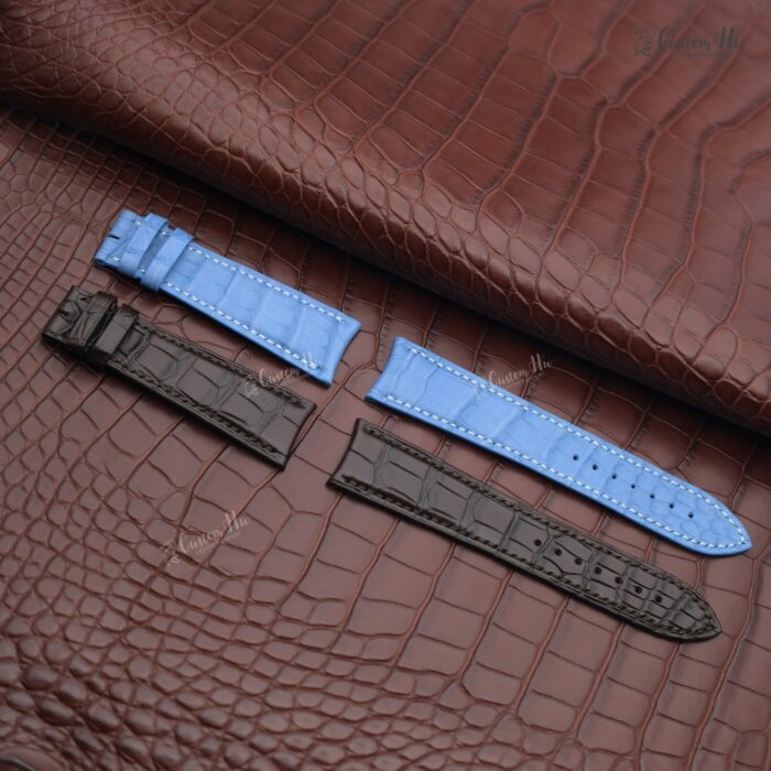 Cinturino Jaeger LeCoultre Master Ultra Cinturino in pelle di alligatore da 21 mm