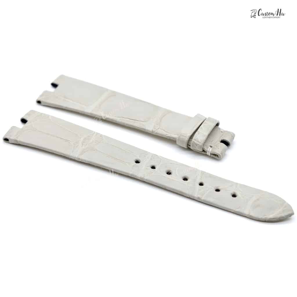 bvlgari bzero1 Watch strap Compatible with bvlgari bzero1 Watch strap 19mm 15mm Alligator leather strap